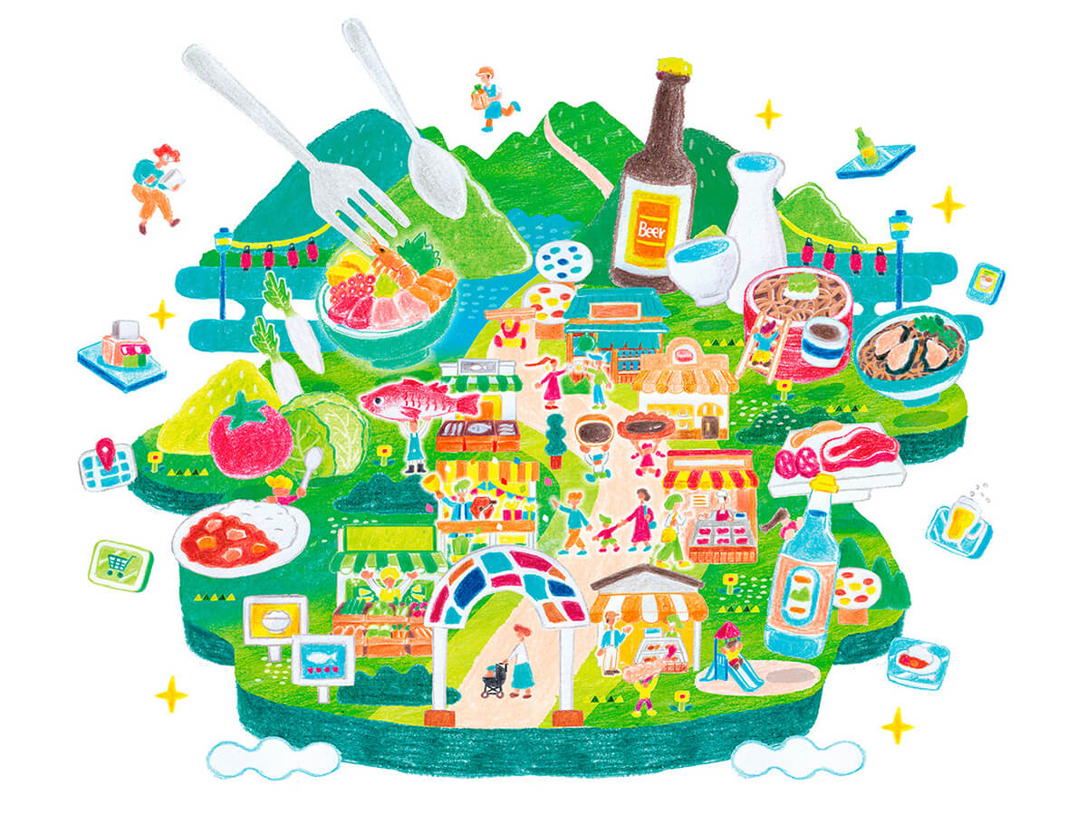 どこでも商店街『 YORIDORI 』